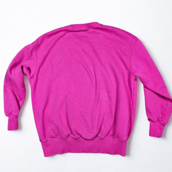Nike Pink Center Swoosh Sweatshirt - Picture 3 of 5